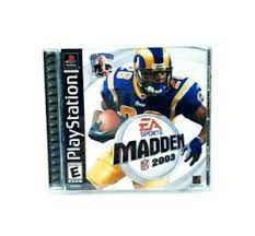 PS1 - Madden NFL 2003