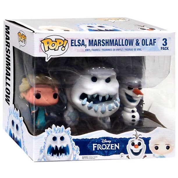 Funko Pop! Frozen 3-Pack Elsa, Marshmallow & Olaf