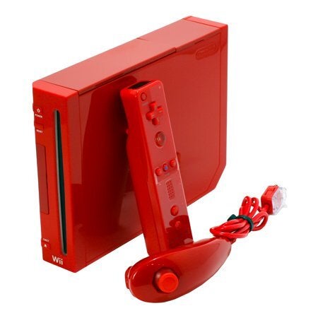 Nintendo Wii System Red Bundle